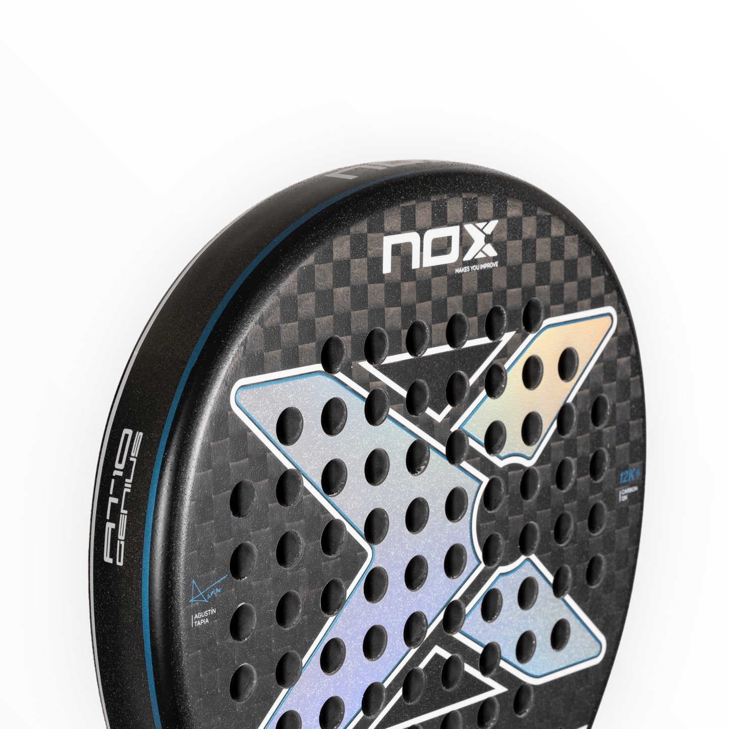 Nox AT10 Genius 12K By Agustin Tapia 2024, padelkompaniet, Nox padelrack 2024